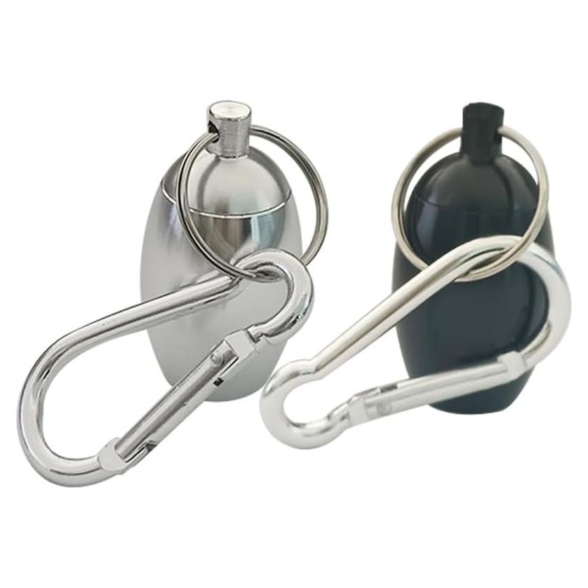 Contenedor de Pastillas de Aluminio FAYALA 2 Paquetes Impermeable