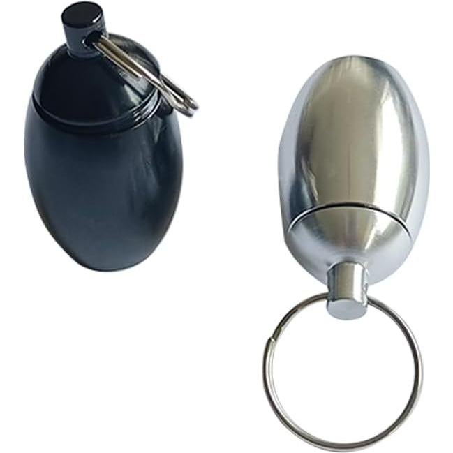 Contenedor de Pastillas de Aluminio FAYALA 2 Paquetes Impermeable