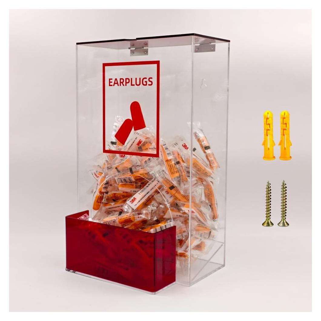 Dispensador de Tapones de Acrílico CiaoHER 1 Cuenta Transparente