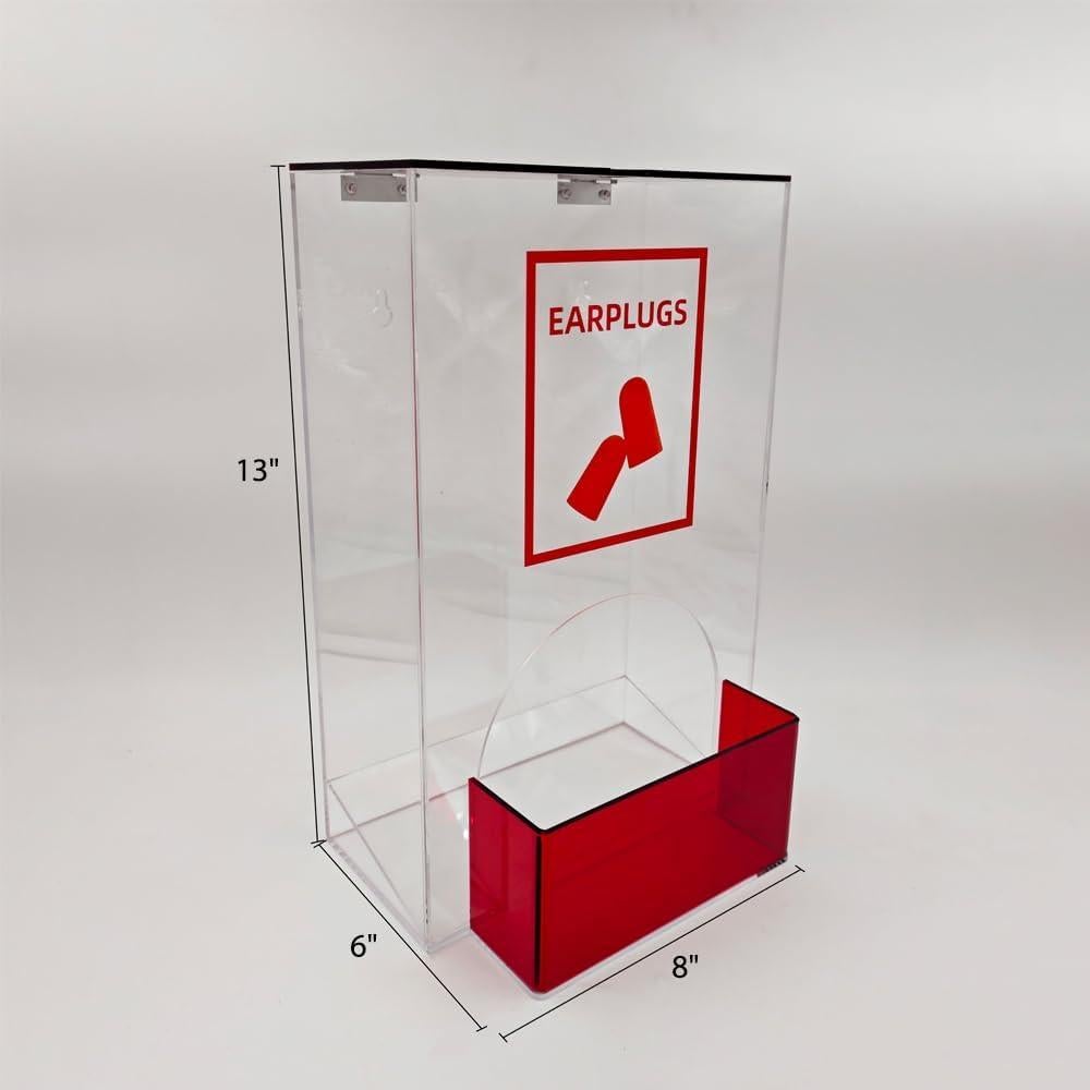 Dispensador de Tapones de Acrílico CiaoHER 1 Cuenta Transparente