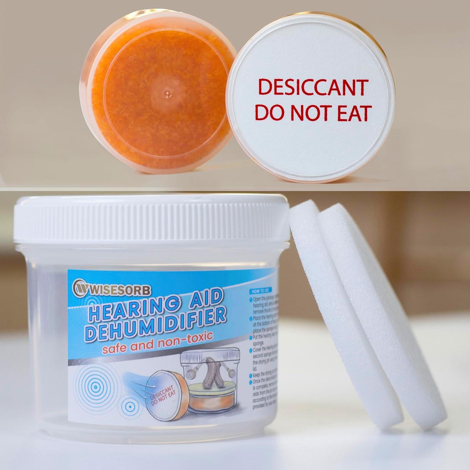 Secador y Deshumidificador de Audífonos Wisesorbent WS-HA01