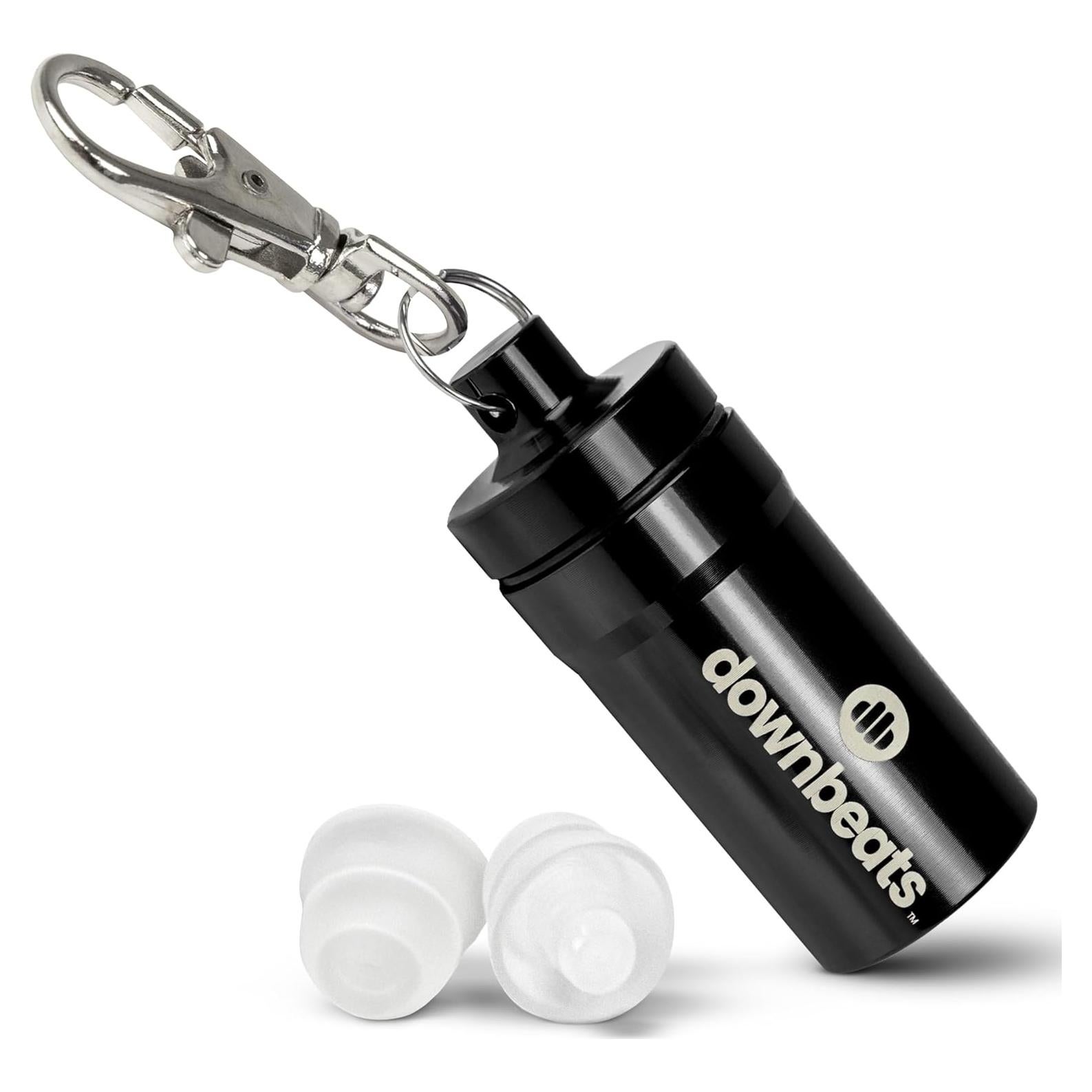 Tapones para oídos DownBeats alta fidelidad con estuche aluminio