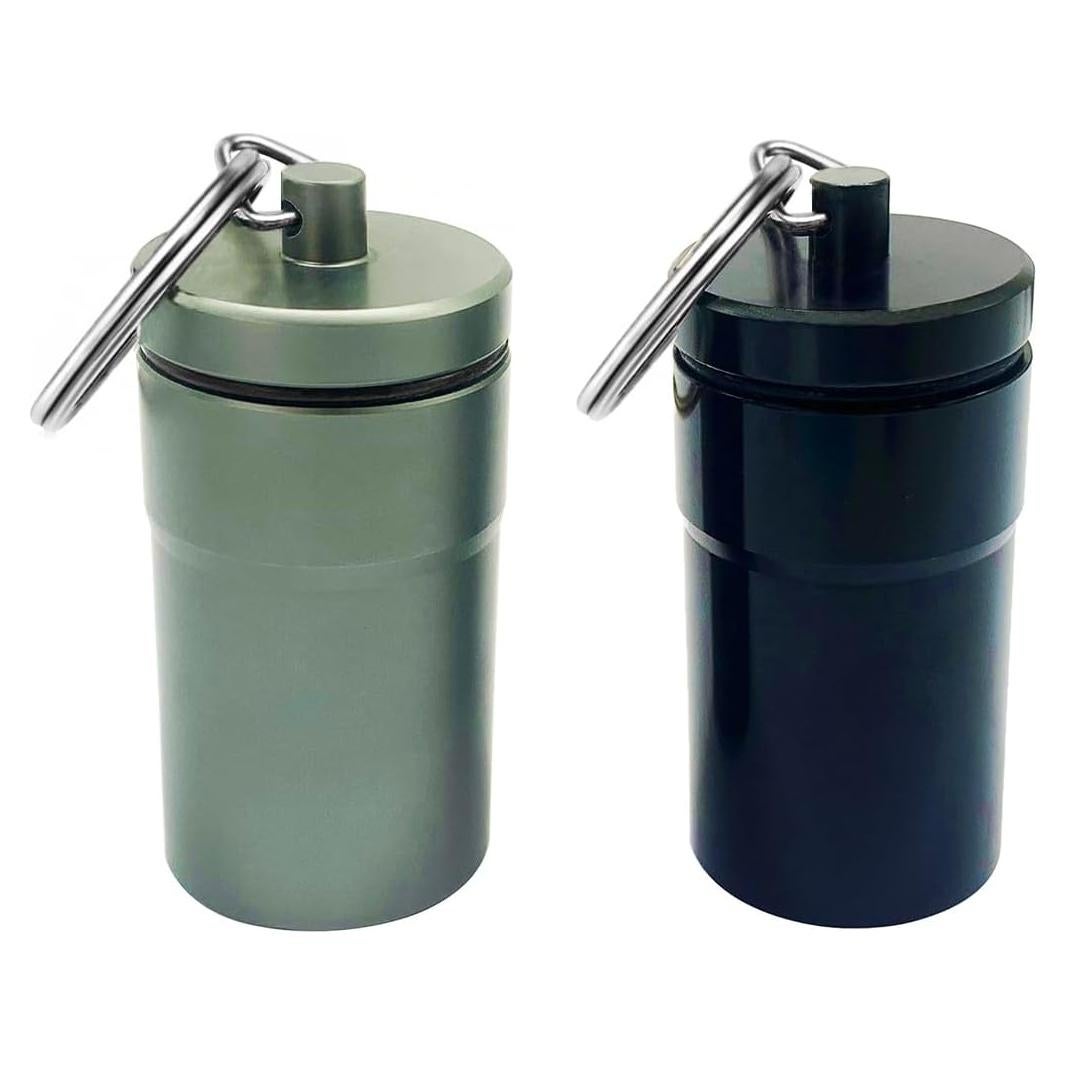 Contenedor de Pastillas EFFIET 100 Tabletas Impermeable 2.54x5.08cm