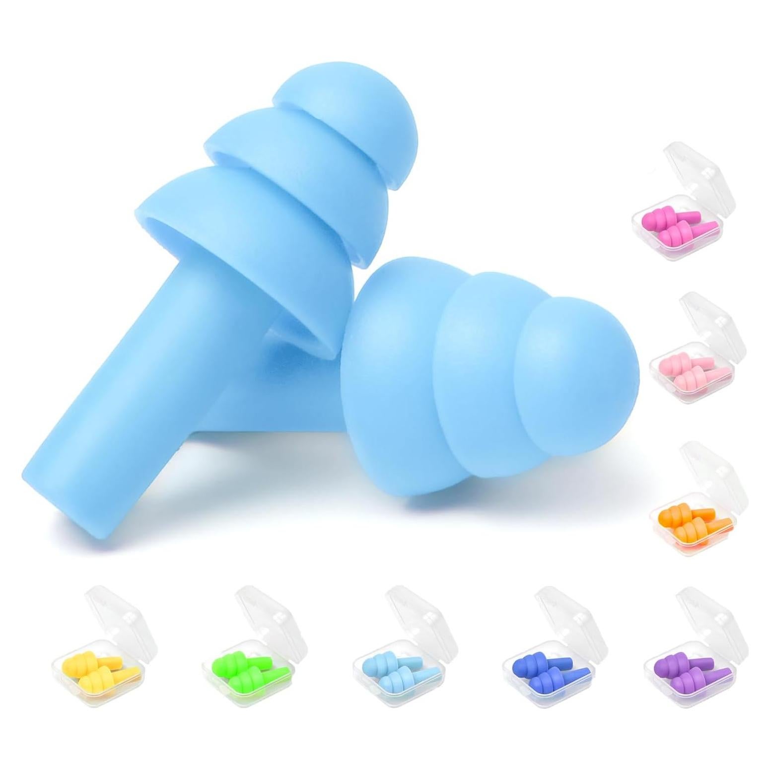 Tapones para Oídos Reutilizables YUNHAN HN - 8 Pares Silicona