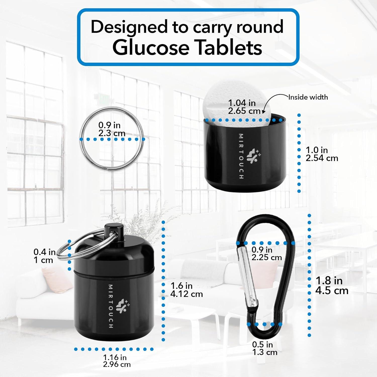 Estuche Portátil para Pastillas MirTouch - Mini Impermeable 4 Unidades