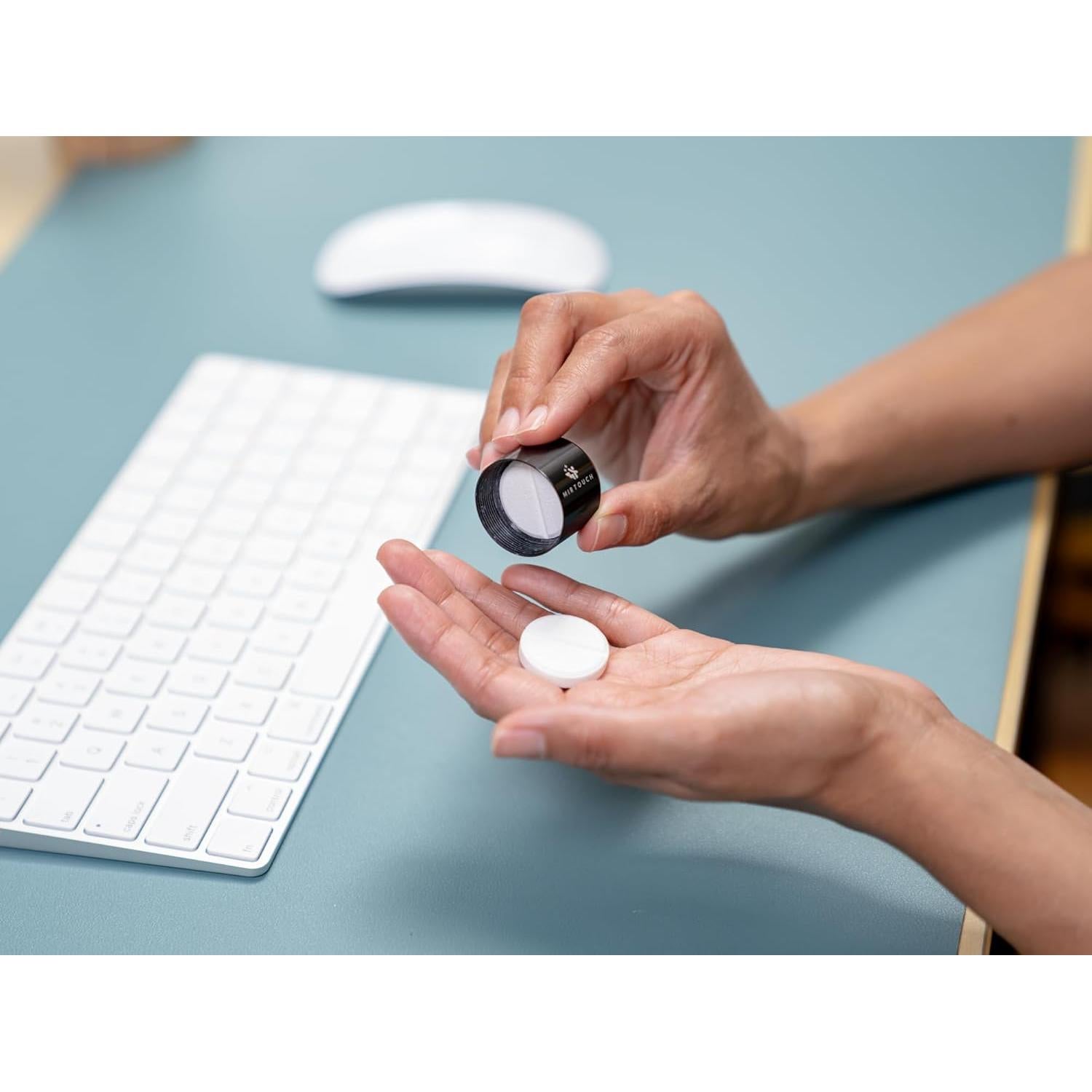 Estuche Portátil para Pastillas MirTouch - Mini Impermeable 4 Unidades