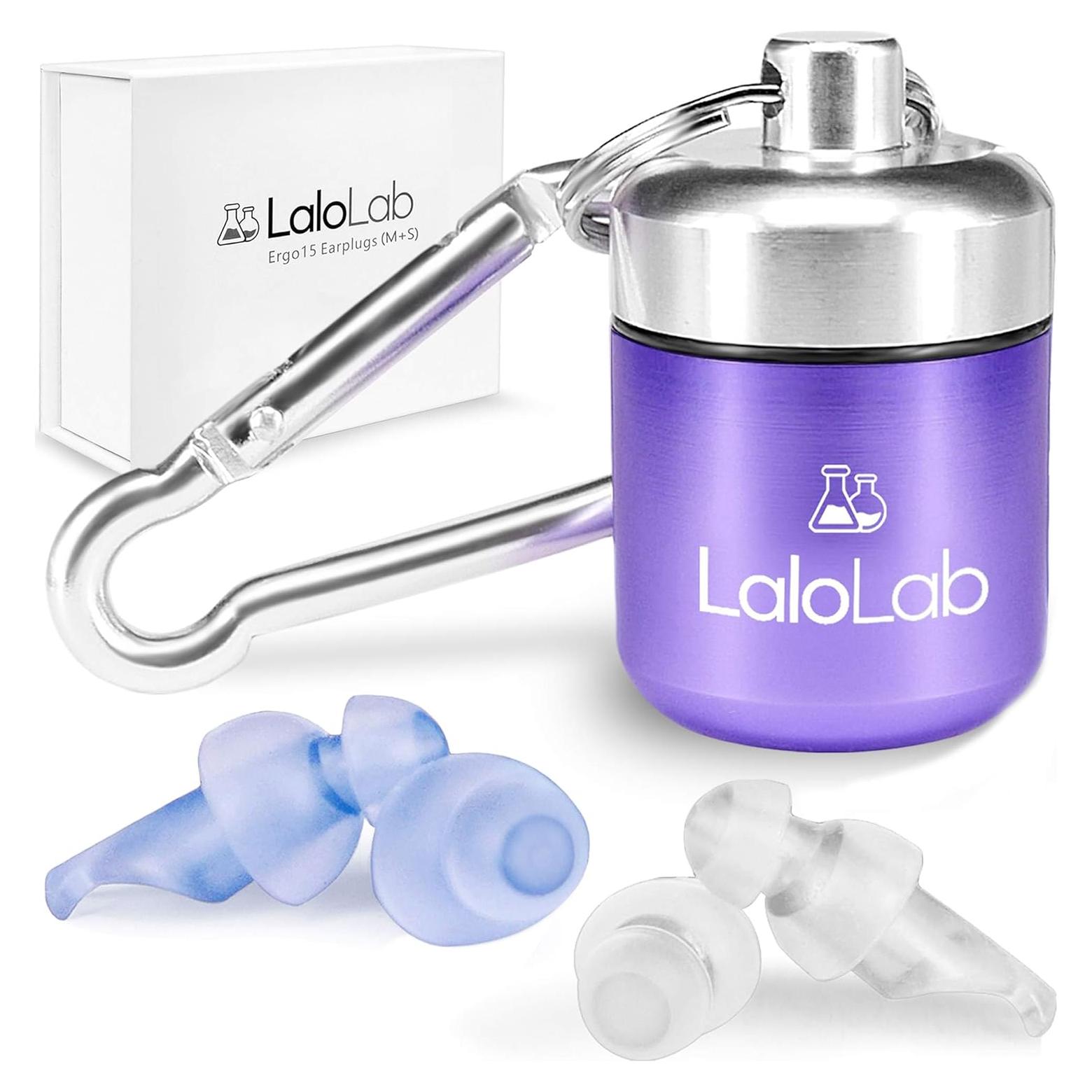 Tapones para oídos LaloLab | 2 tamaños cómodos reutilizables