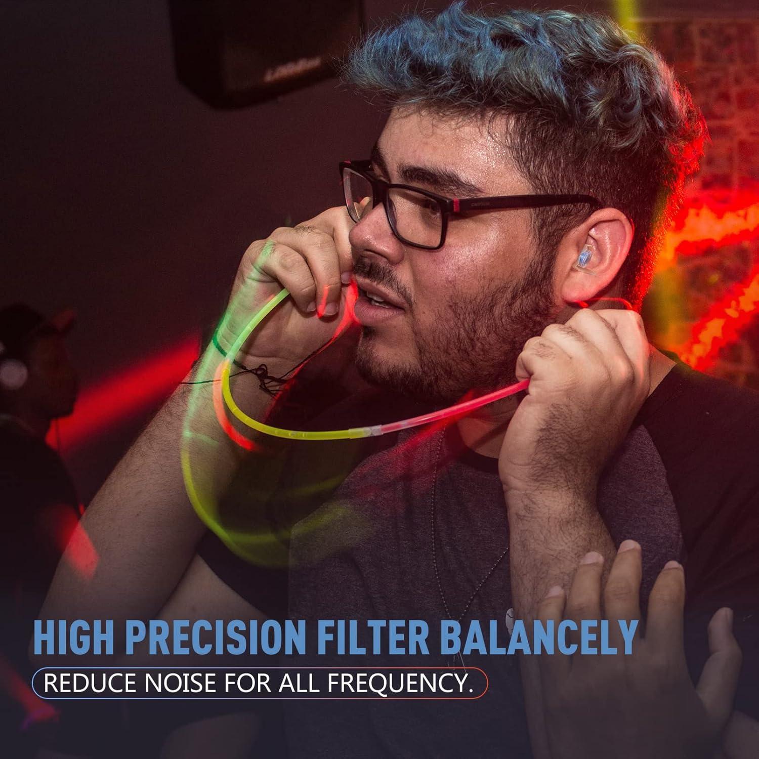 Tapones para Oídos Mumba Alta Fidelidad 25 dB Azul