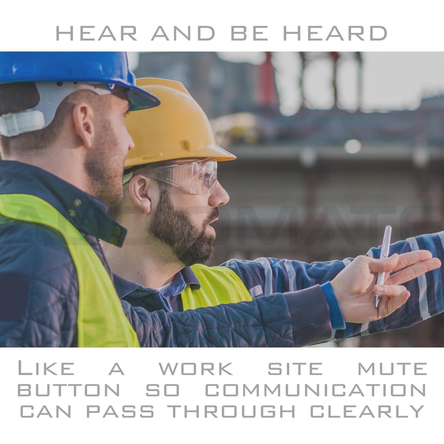 Tapones para Oídos Audiomate HiFi con Estuche Metal 27dB