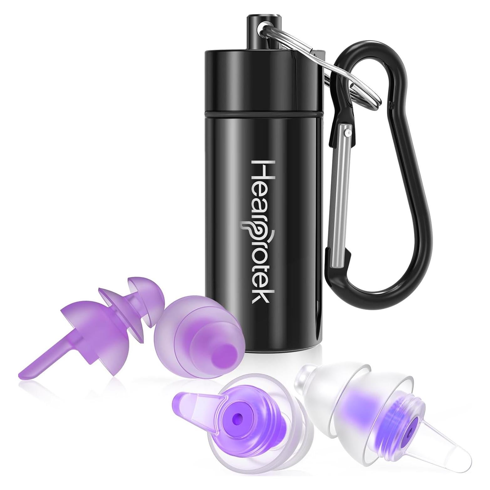 Tapones para oídos Hearprotek 2 pares 30dB y 32dB para dormir