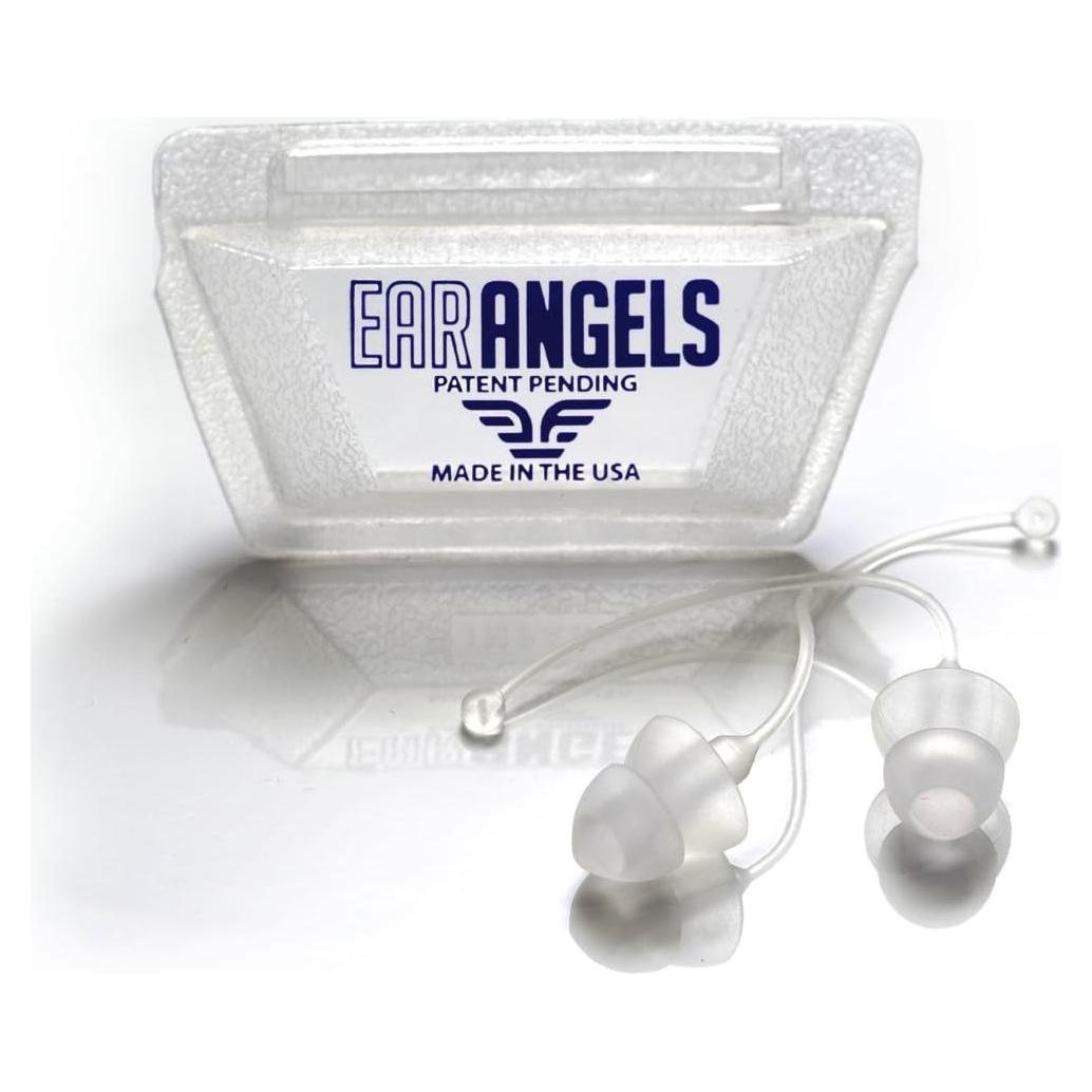 Tapones para oídos EarAngels alta fidelidad 1 par claro