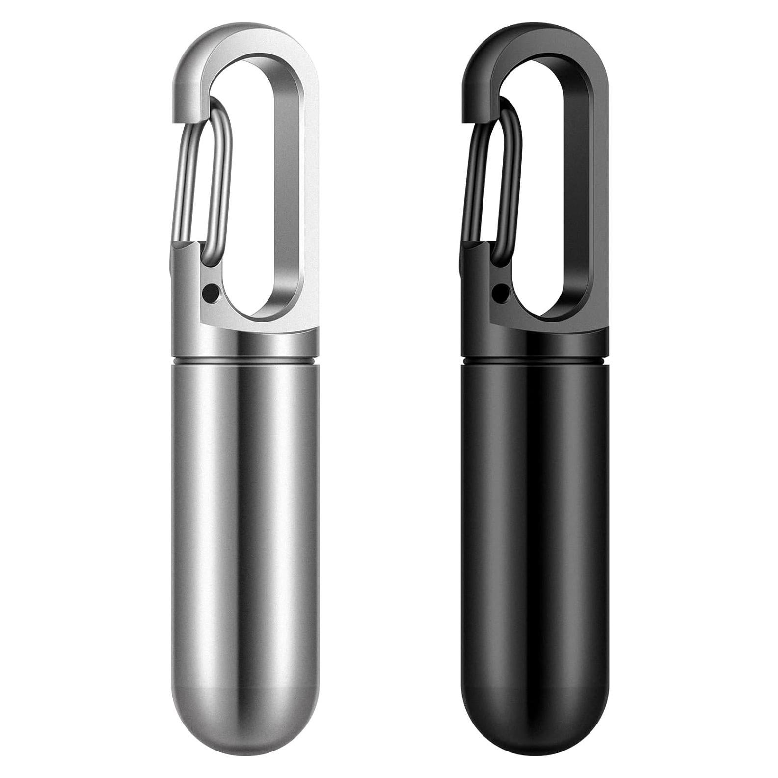 Estuche para Pastillas Vesici 2 Pcs Metal Impermeable 7.8g