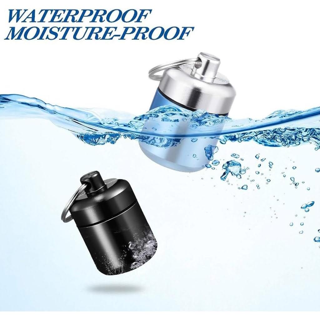 Organizadores de Pastillas FAYALA 5 Paquetes Aluminio Impermeable