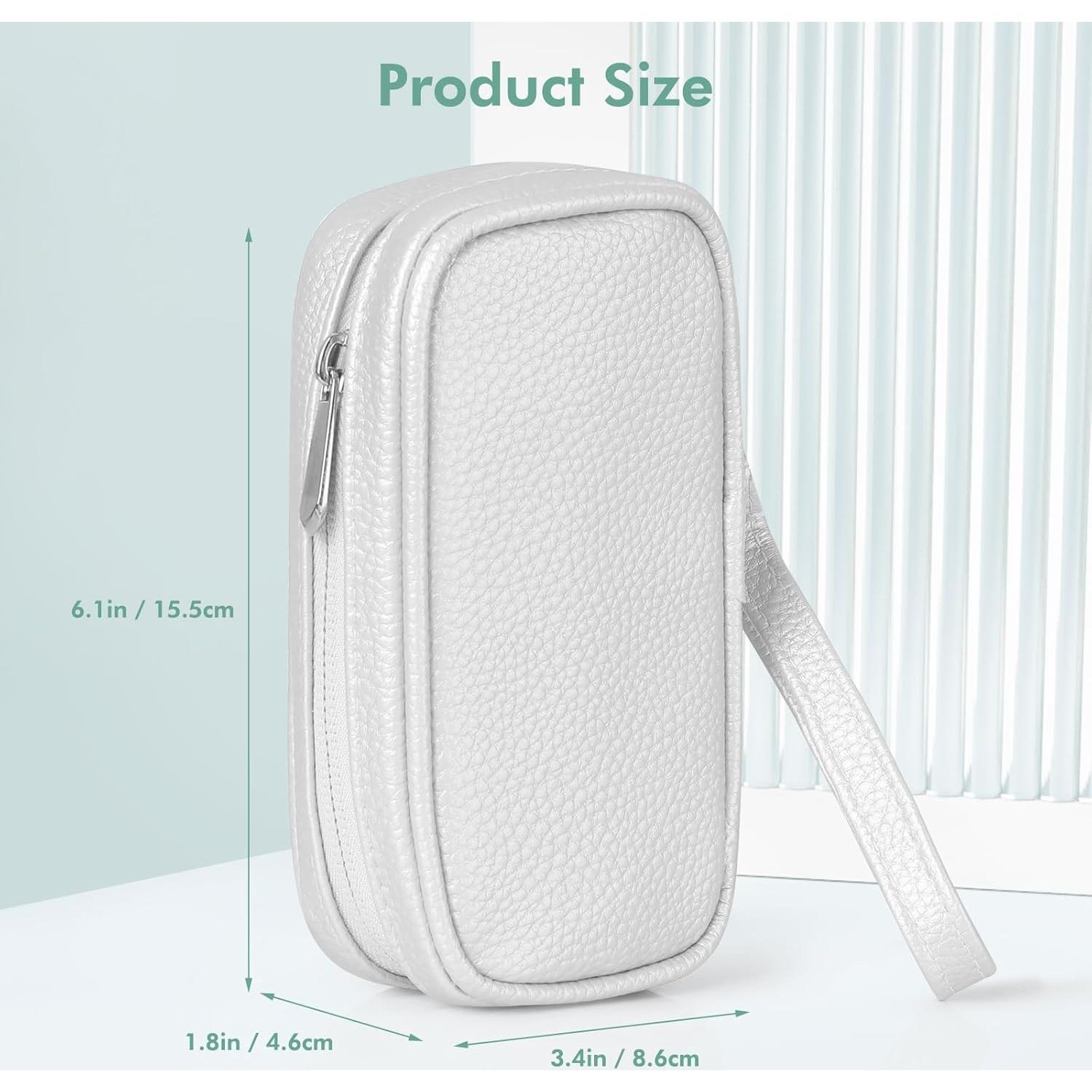 Bolsa de Almacenamiento de Tampones PUMTBAG Plata 15.5x8.6 cm