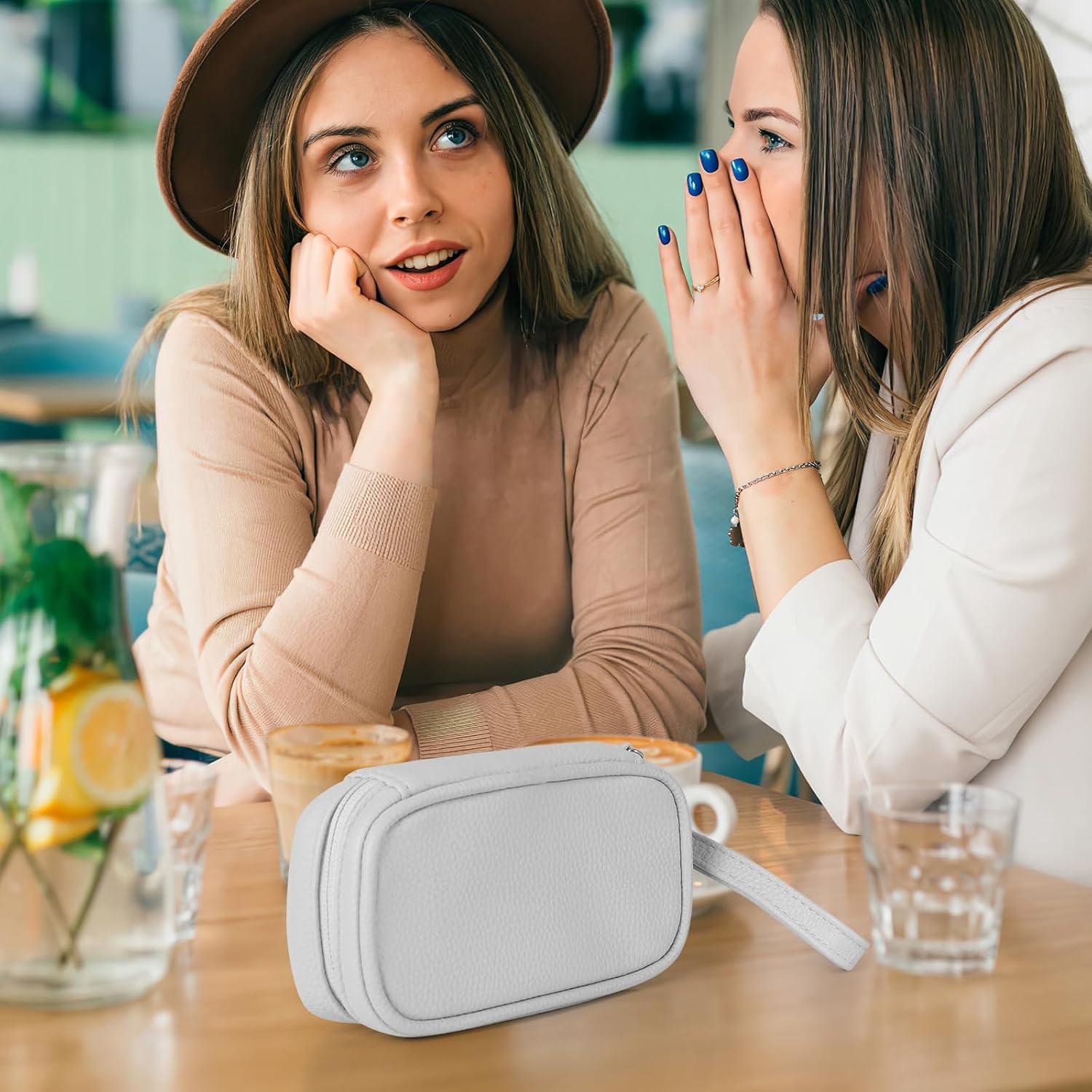 Bolsa de Almacenamiento de Tampones PUMTBAG Plata 15.5x8.6 cm