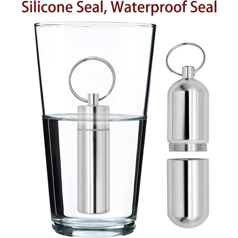 Organizador de Pastillas Portátil HCYJkluc Mediano Impermeable