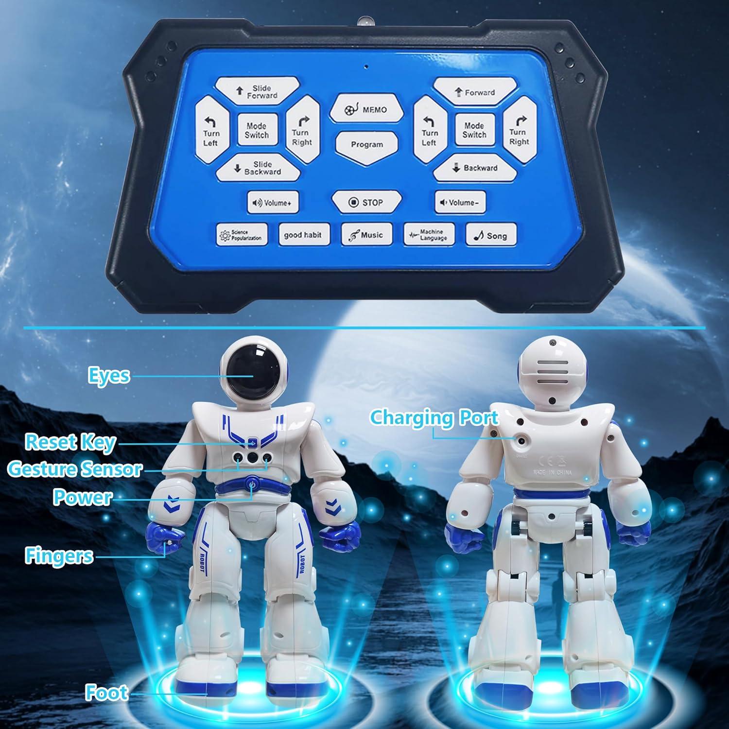 Robot RC Programable Inteligente Cargooy NO.822 Azul