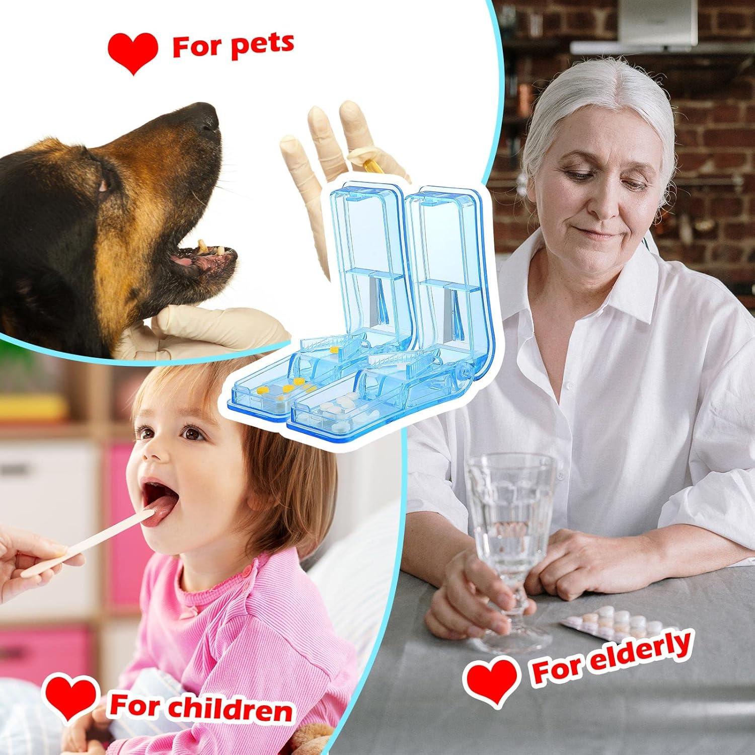 Cortador de Pastillas Portátil Nuanchu 12 Piezas Acero Inoxidable