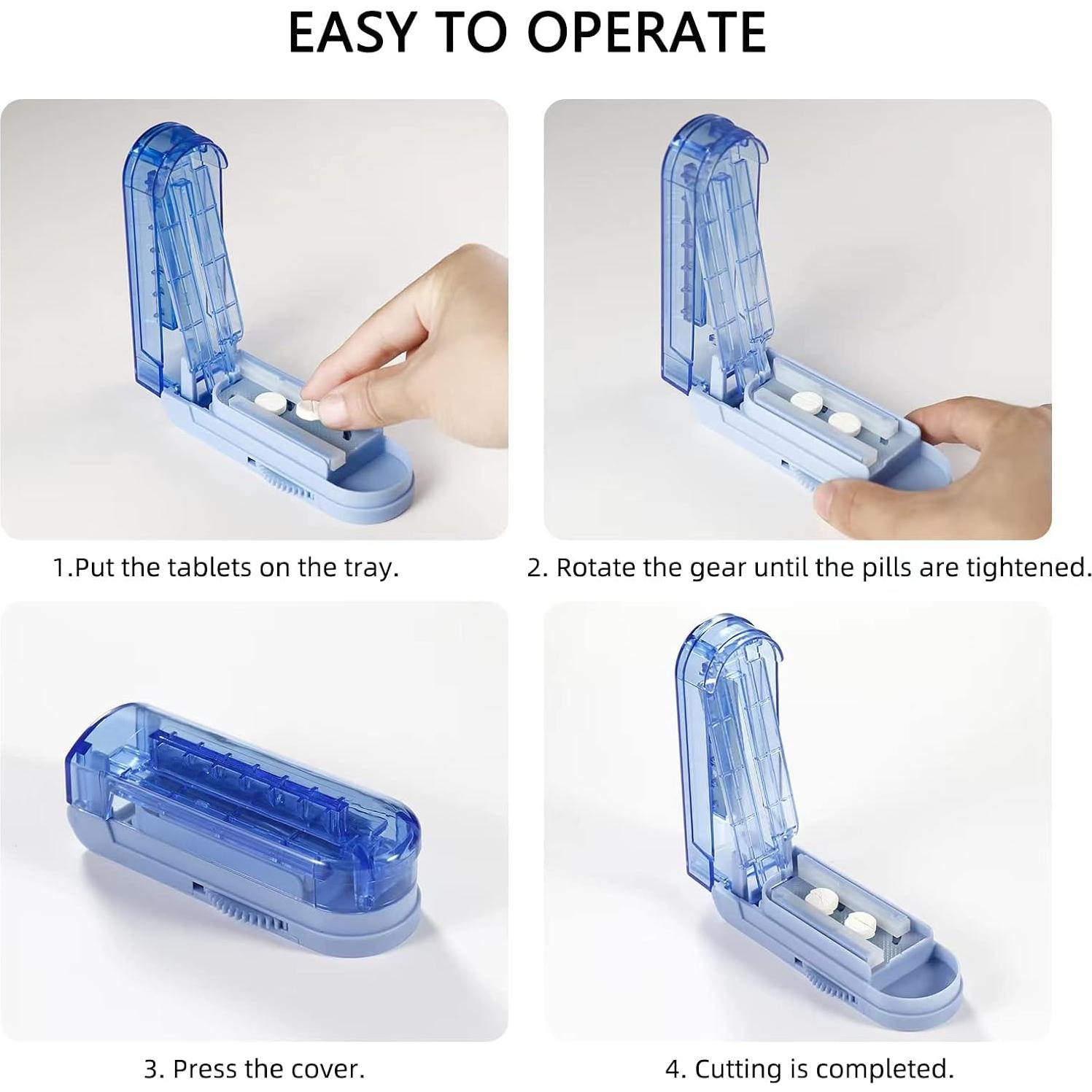 Divisor de Pastillas Ajustable HUIKE E-388 - Acero Inoxidable