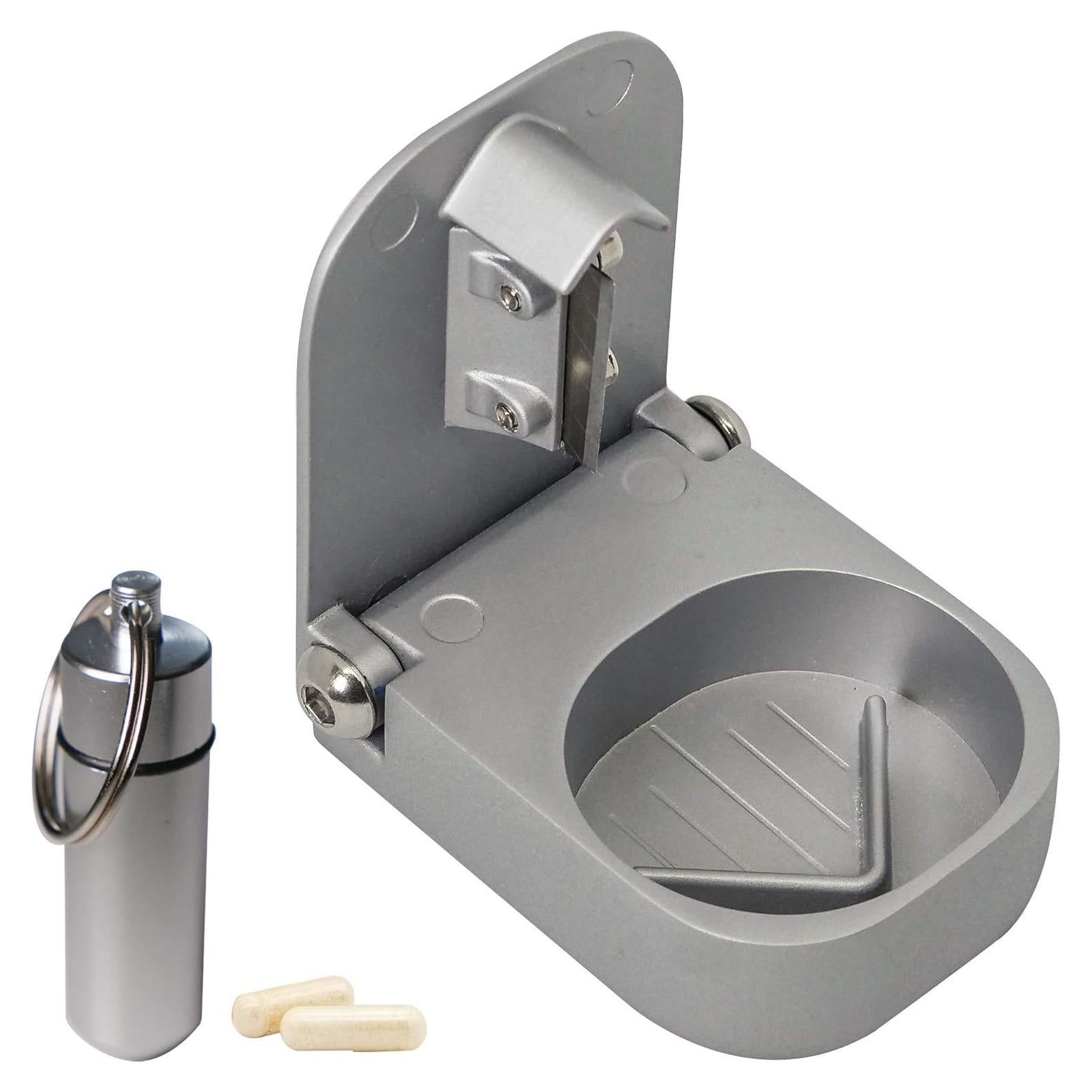 Cortador de Pastillas Pill Mill con Caja - Ligero y Duradero
