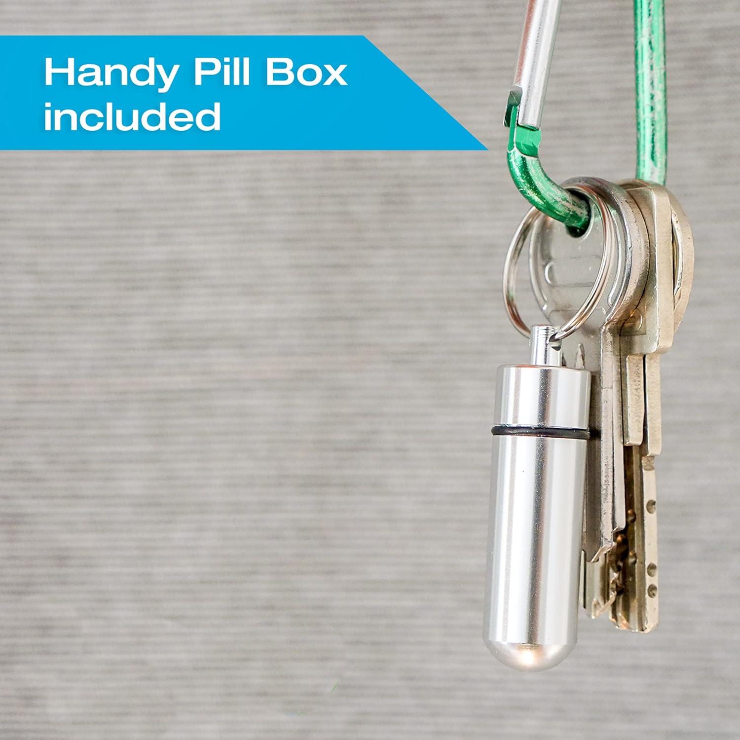 Cortador de Pastillas Pill Mill con Caja - Ligero y Duradero