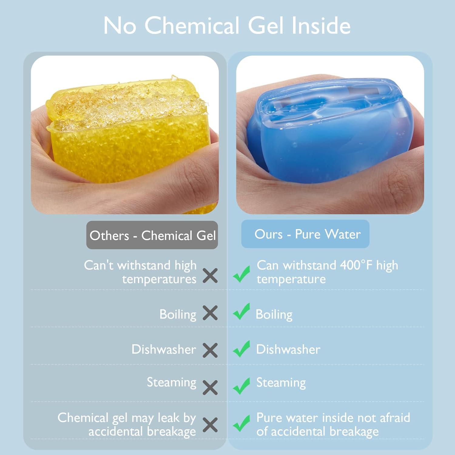 Mordedor Frío de Silicona Momcozy 2 Pcs Bebés 0-12 Meses