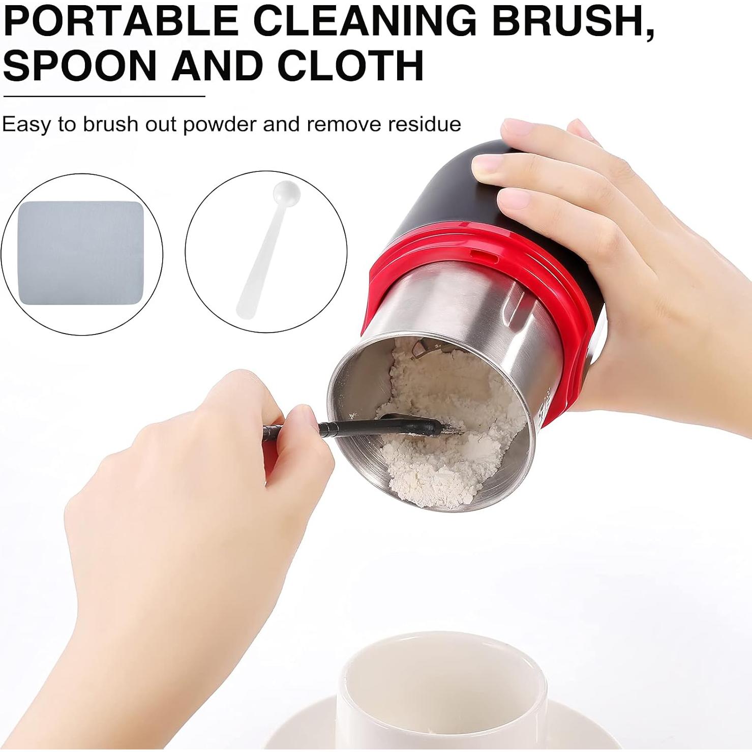 Triturador Eléctrico de Pastillas AUSSNICE - Pulveriza Tabletas a Polvo Fino