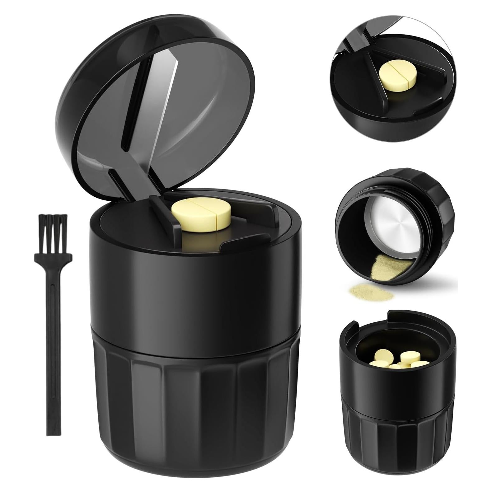 Triturador de Pastillas 3 en 1 Renmingfed con Almacenamiento