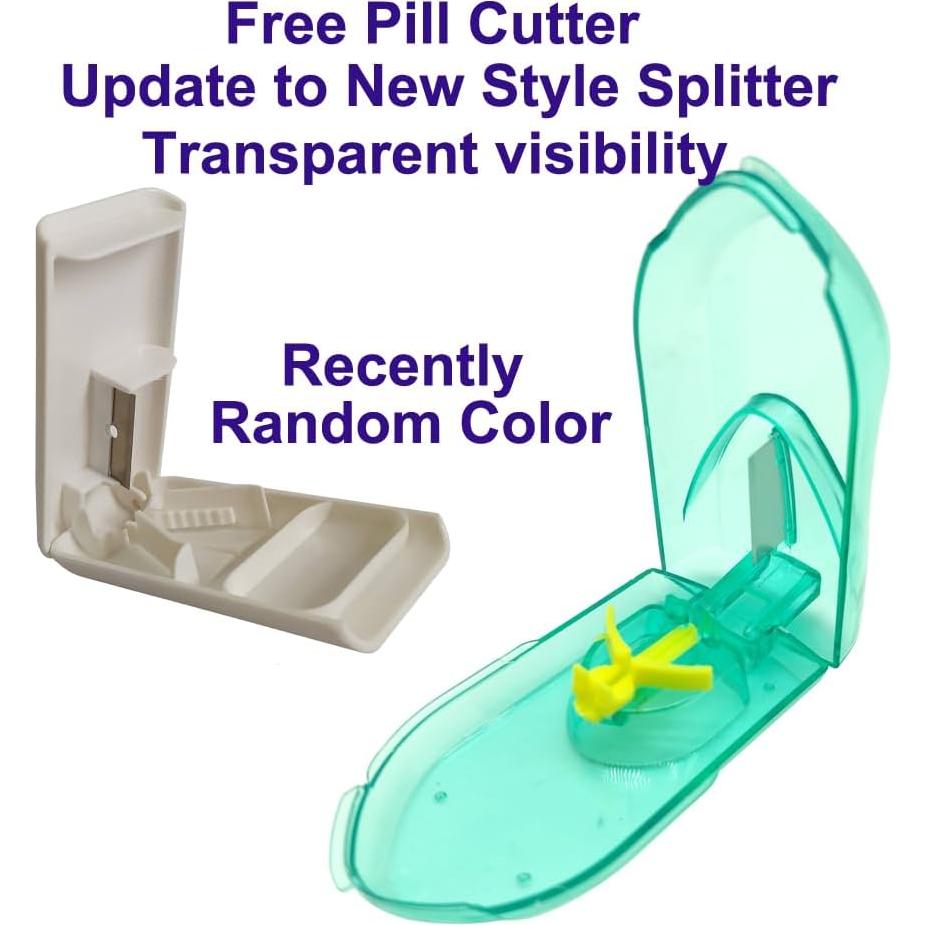 Triturador de Pastillas CoaGu 2-Pack Verde | Fácil de Limpiar