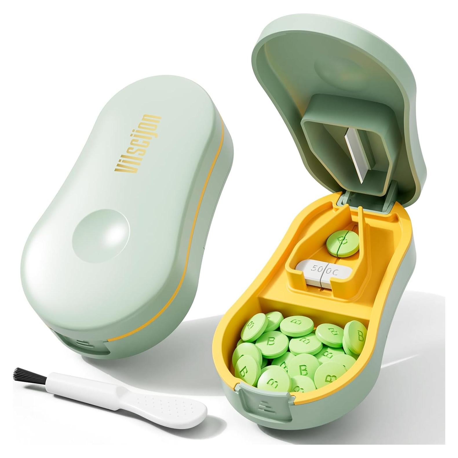 Cortador de Pastillas GAONLY Verde - Compacto y Portátil