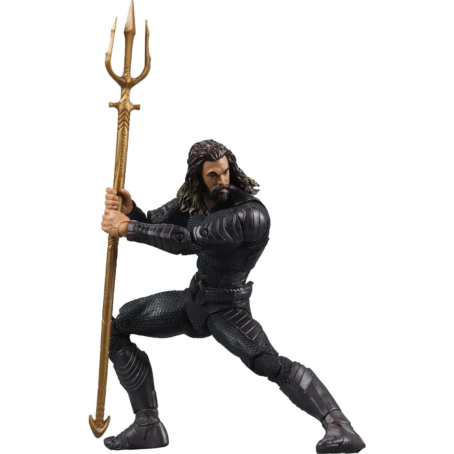 Figura de acción Aquaman McFarlane 18 cm con tridente