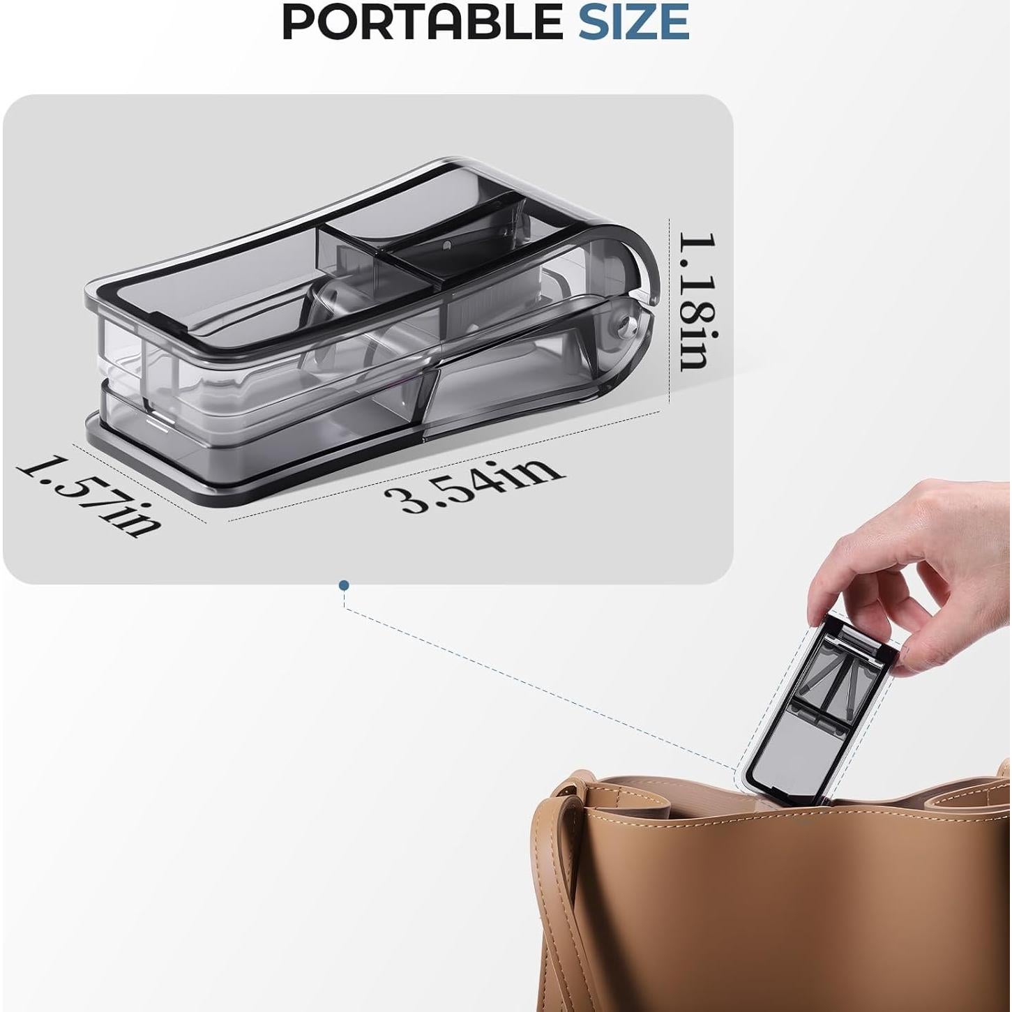 Cortador de Pastillas Daviky 2 Paquetes con Cuchilla Inoxidable
