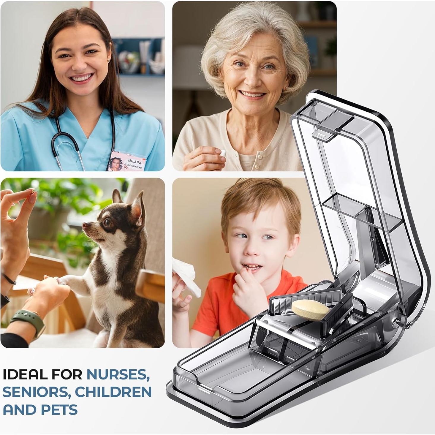 Cortador de Pastillas Daviky 2 Paquetes con Cuchilla Inoxidable