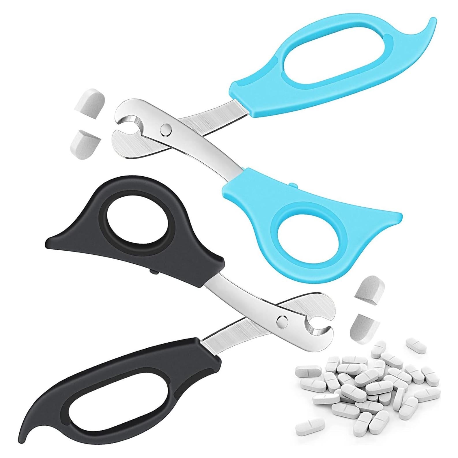 Tijeras para Dividir Pastillas Mudder con Cuchilla de Acero Inoxidable