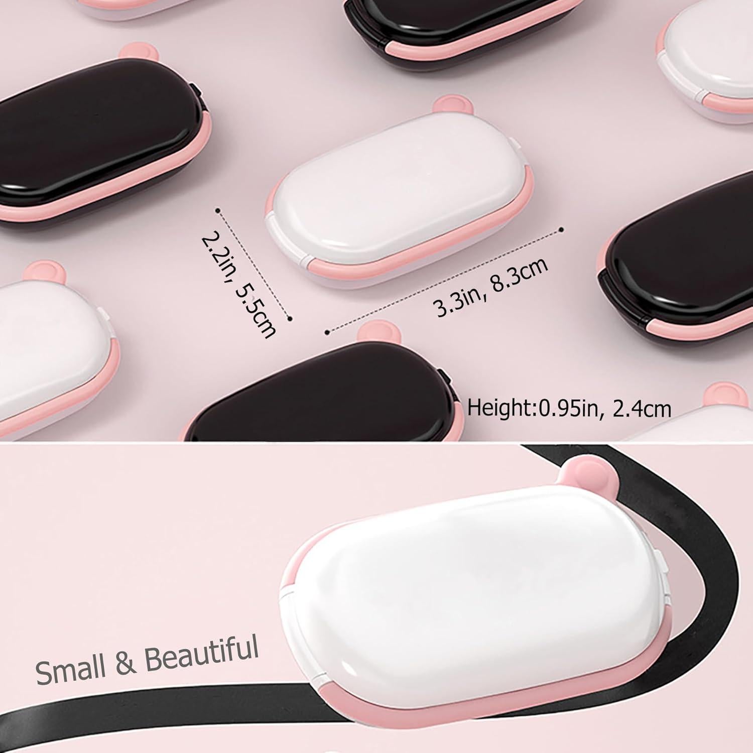 Cortador y Organizador de Pastillas MURRI&MURRDI Rosa 2 en 1