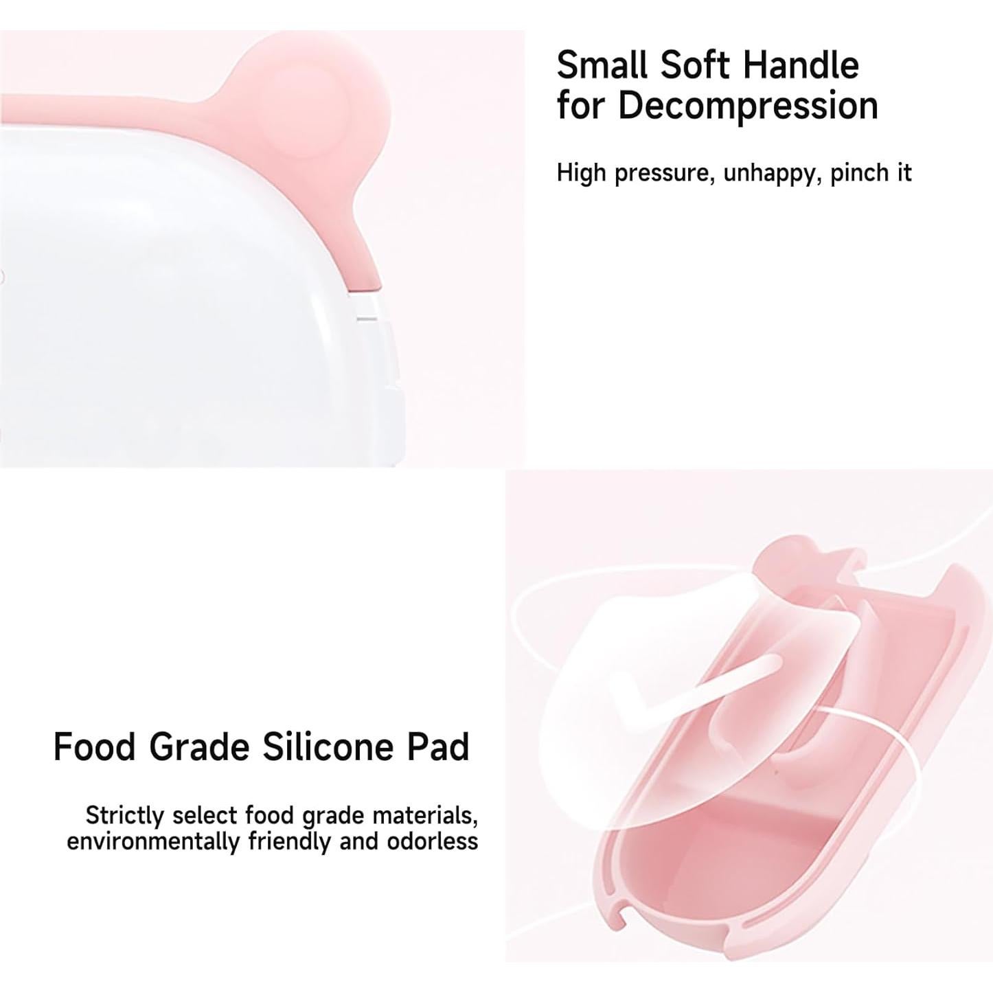 Cortador y Organizador de Pastillas MURRI&MURRDI Rosa 2 en 1