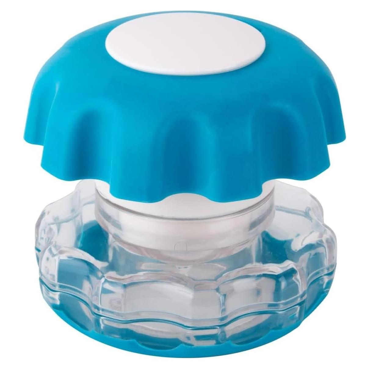 Triturador de Pastillas Ezy Dose Azul con Compartimento 9.5x15.9cm