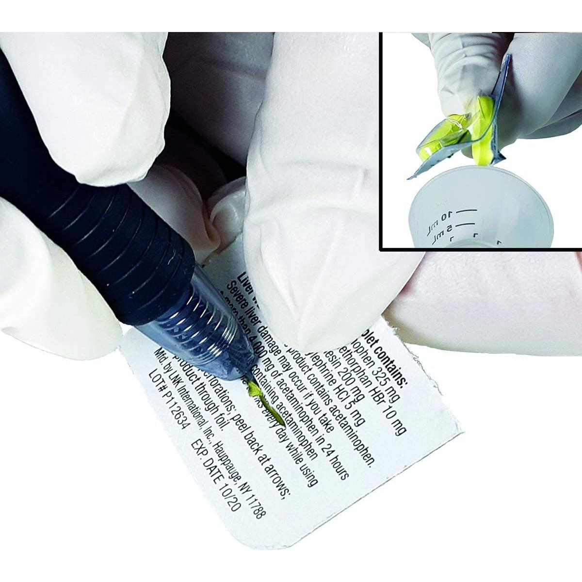 Abrebotellas de Medicamentos PenX Enfermera - Cuchilla Retráctil