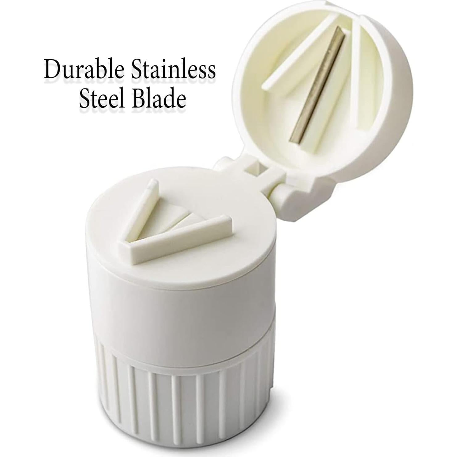 Cortador y triturador de pastillas 4-en-1 Rehabilitation Advantage