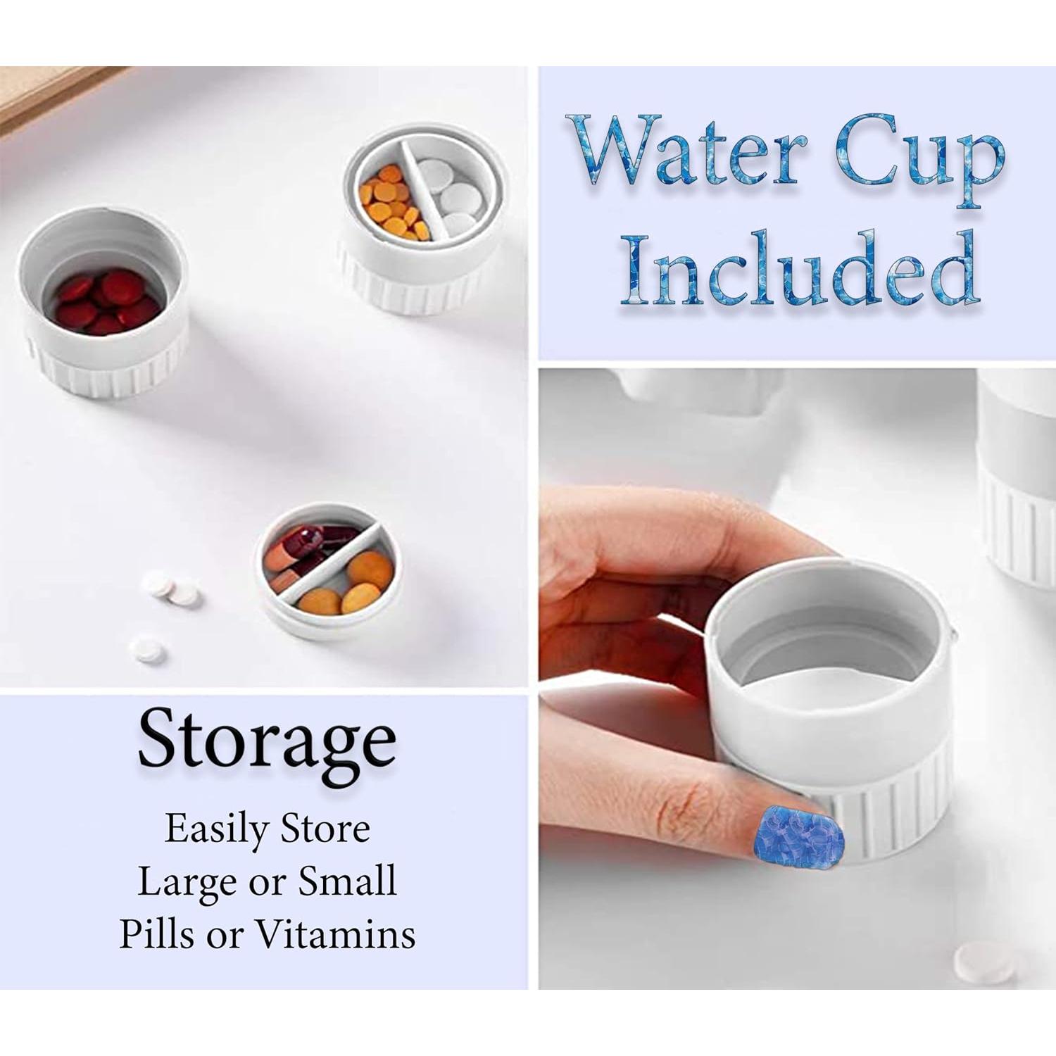 Cortador y triturador de pastillas 4-en-1 Rehabilitation Advantage