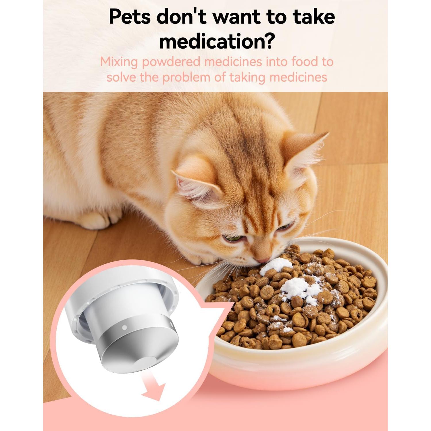 Triturador de Pastillas Cotatoc 3 en 1 Acero Inoxidable 90g