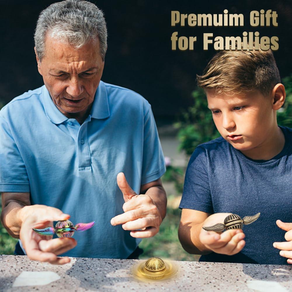 Spinner de Mano de Latón Umnodobn para Alivio de Ansiedad