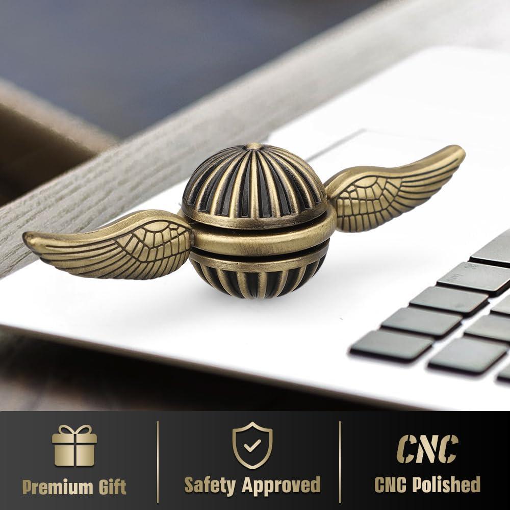 Spinner de Mano de Latón Umnodobn para Alivio de Ansiedad