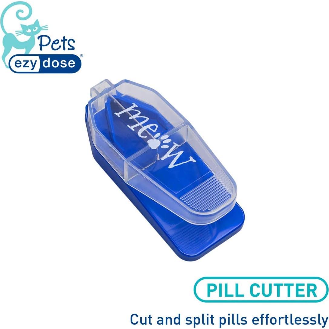 Cortador de Pastillas para Mascotas Ezy Dose, Azul, 1 Cuenta