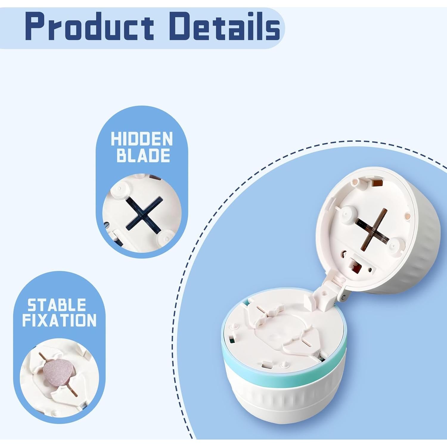 Cortador y Triturador de Pastillas YSLPHMG - Ajustable 4-en-1