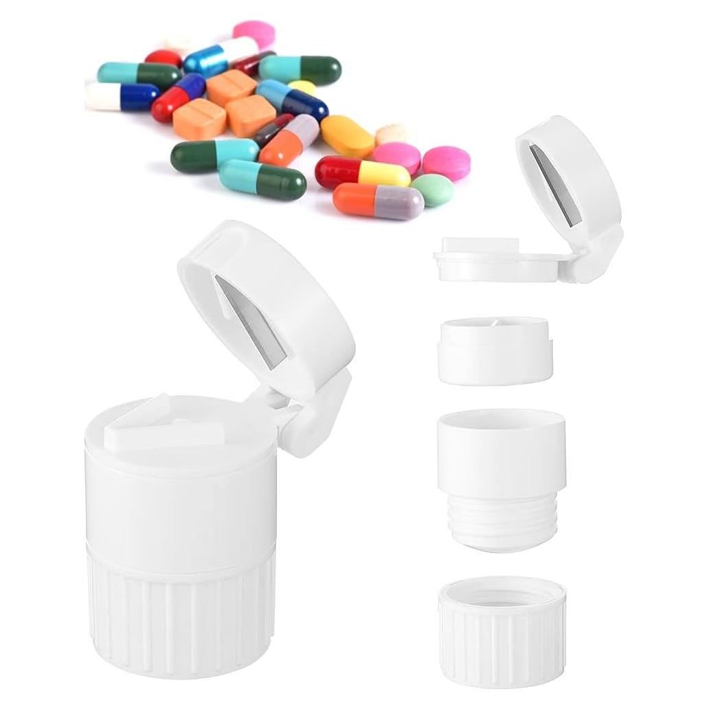 Cortador de Pastillas 4 en 1 YuLohass - Organizador Multifuncional