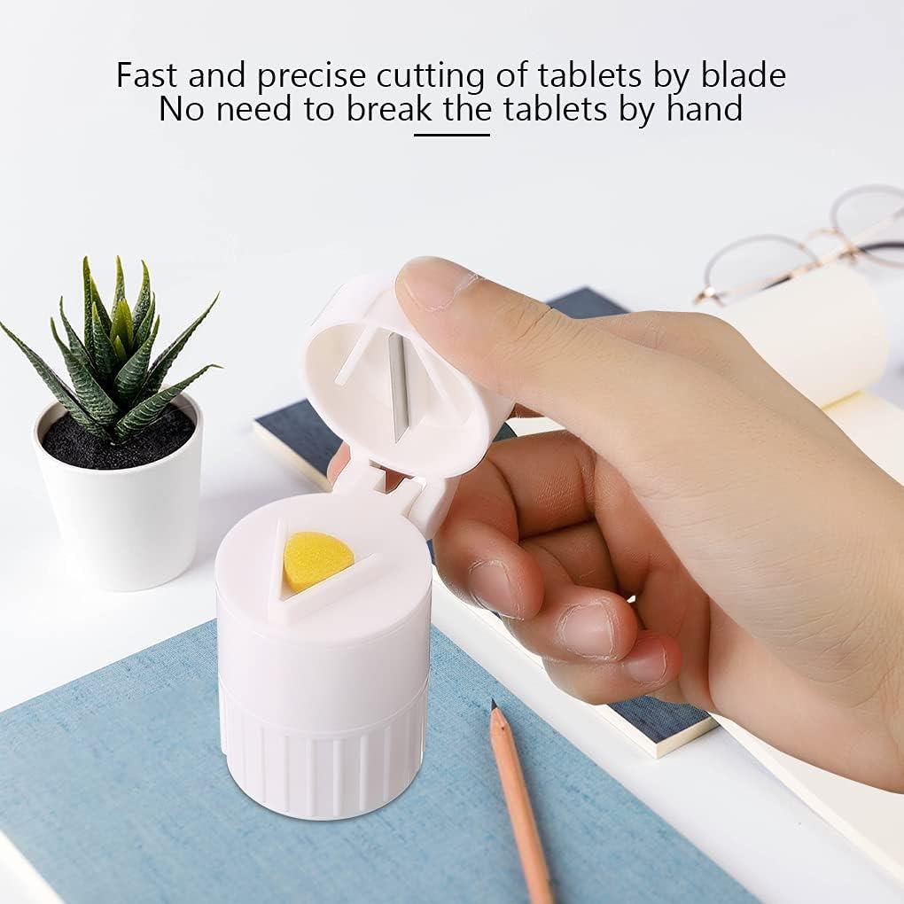 Cortador de Pastillas 4 en 1 YuLohass - Organizador Multifuncional