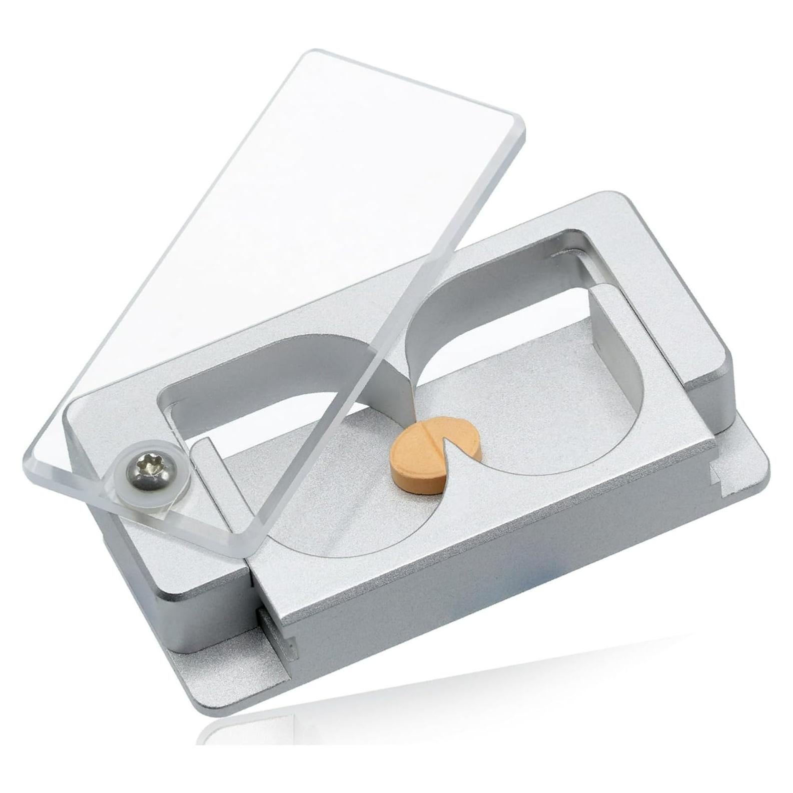 Divisor de Pastillas Doble Cuchilla Carefree & Co - Compacto y Duradero