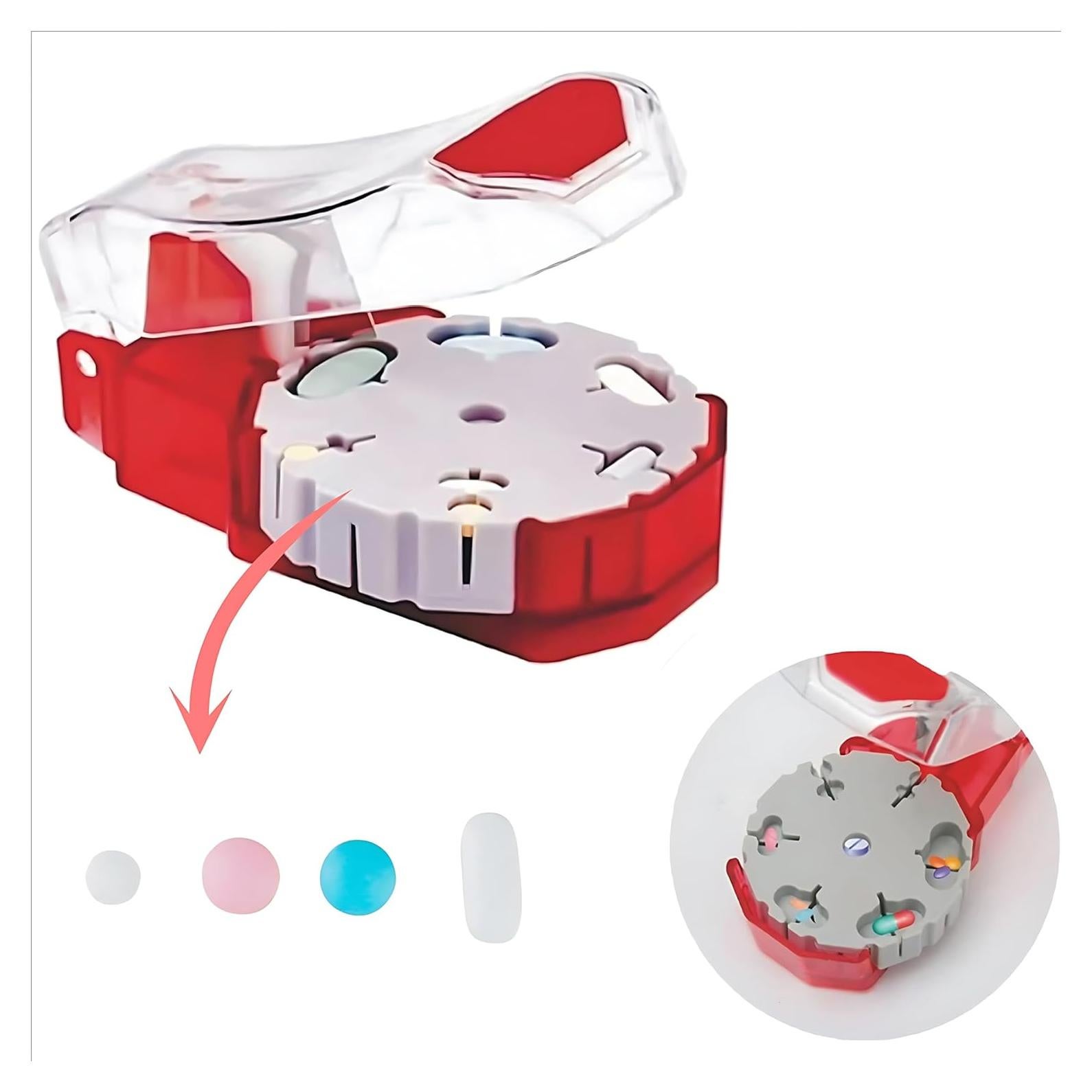 Cortador de Pastillas PTAHAN con Cuchilla Retráctil - 14 Formas