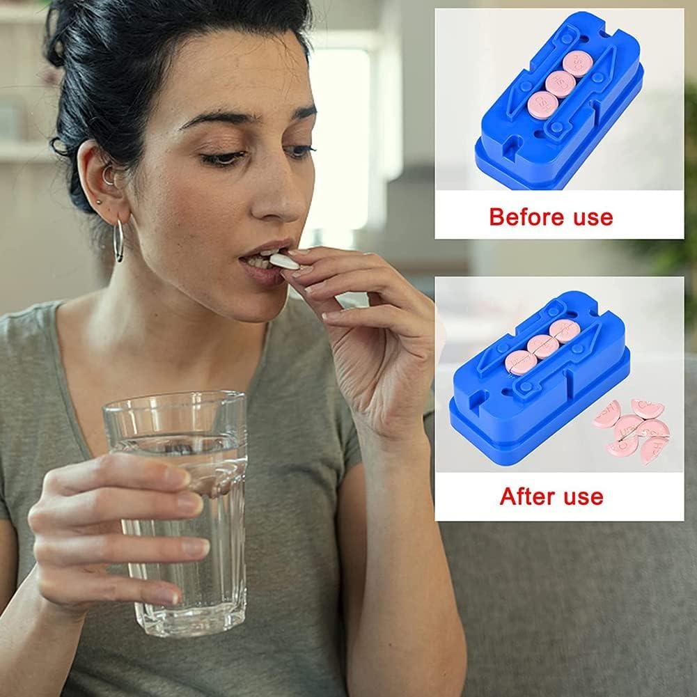 Cortador de Pastillas Abnaok - Divisor Ajustable de Medicamentos